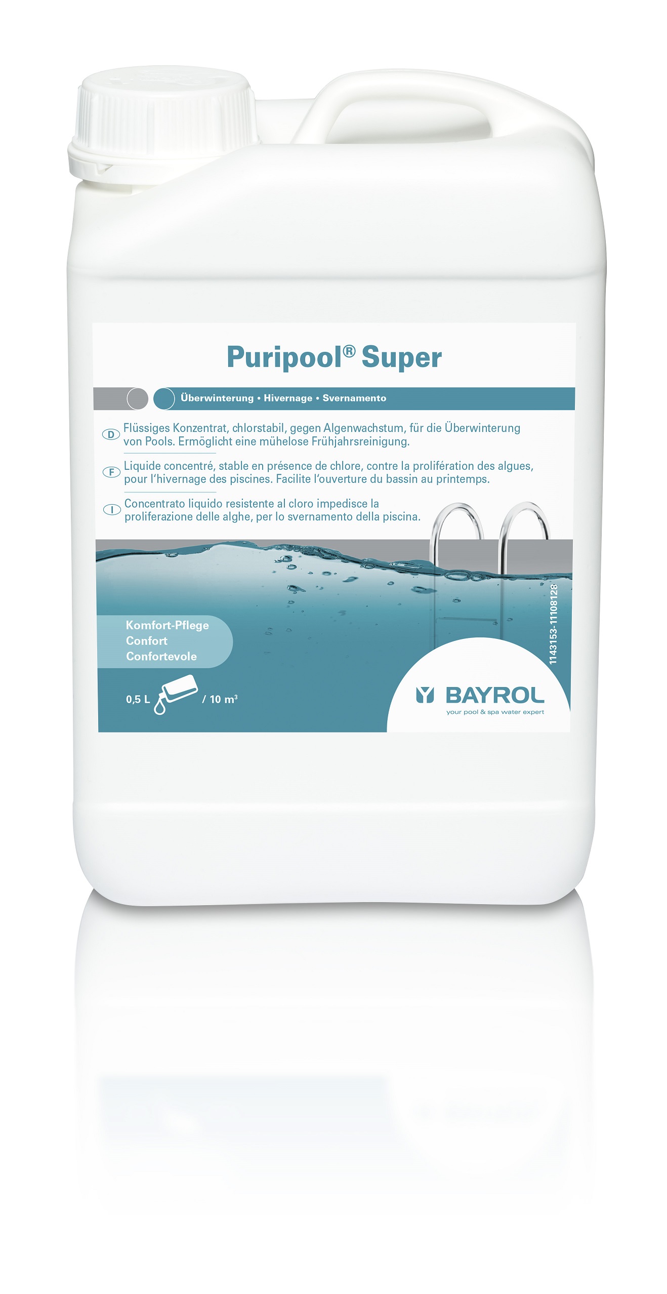 AS-021063 Puripool Super 3lt flüssiges Konzentrat, für die Überwinterung Pools